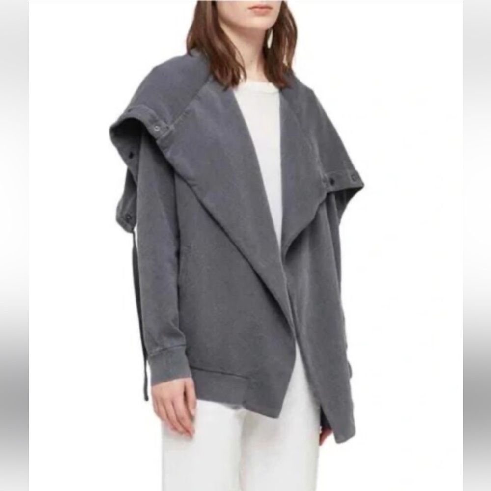 Allsaints Brooke sweatshirt jacket size L